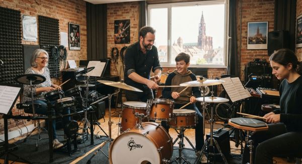 Découvrez les meilleurs cours de batterie à Strasbourg pour tous