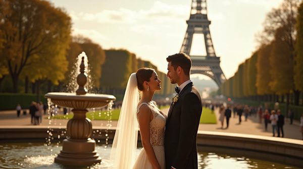 Photographe mariage en Île-de-france : immortaliser chaque instant fort à paris et dans la région