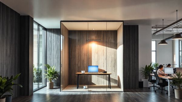 Top 5 avantages des cabines acoustiques reconditionnées en bureau